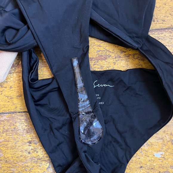 437 Swimwear THE JOHNSON ONE PIECE / BLACK LARGE - Picture 5 of 5